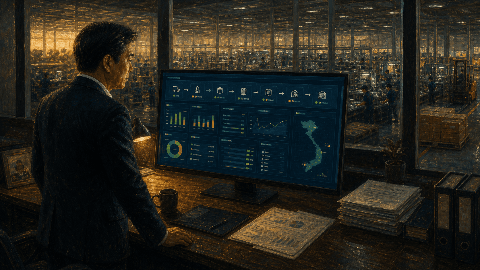 A Plant Director’s Day: Judging Delivery, Materials, and Quality Through One Execution Ledger